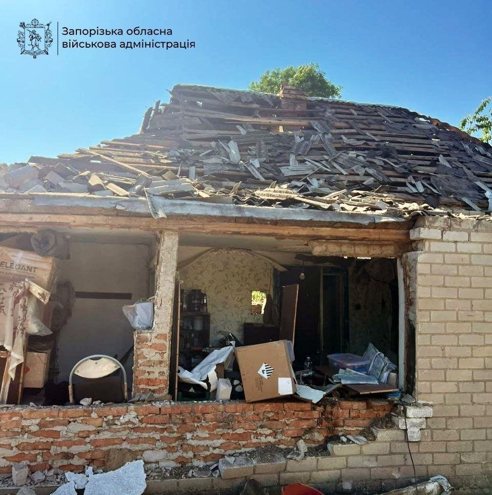 Россияне нанесли 934 удара по Запорожской области: восемь человек получили ранения