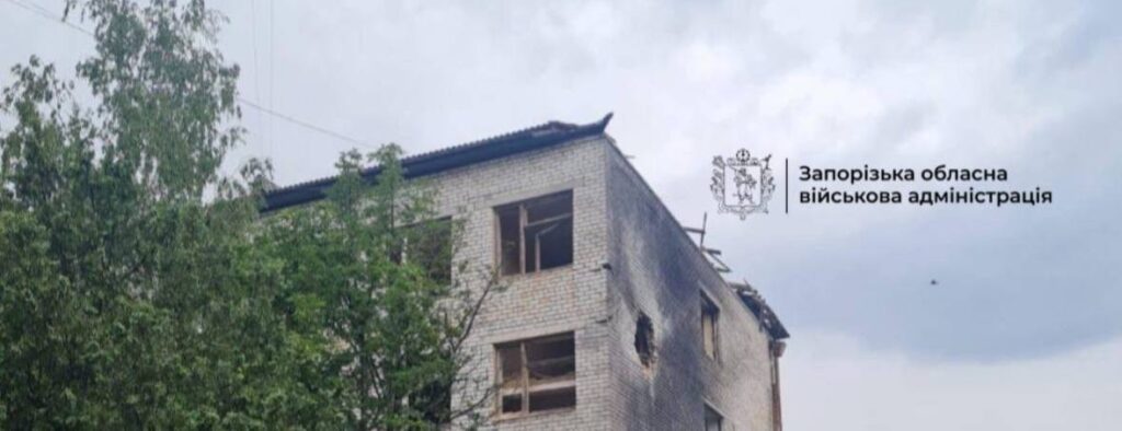 Вибух у Запоріжжі: внаслідок ворожої атаки міста поранено людину