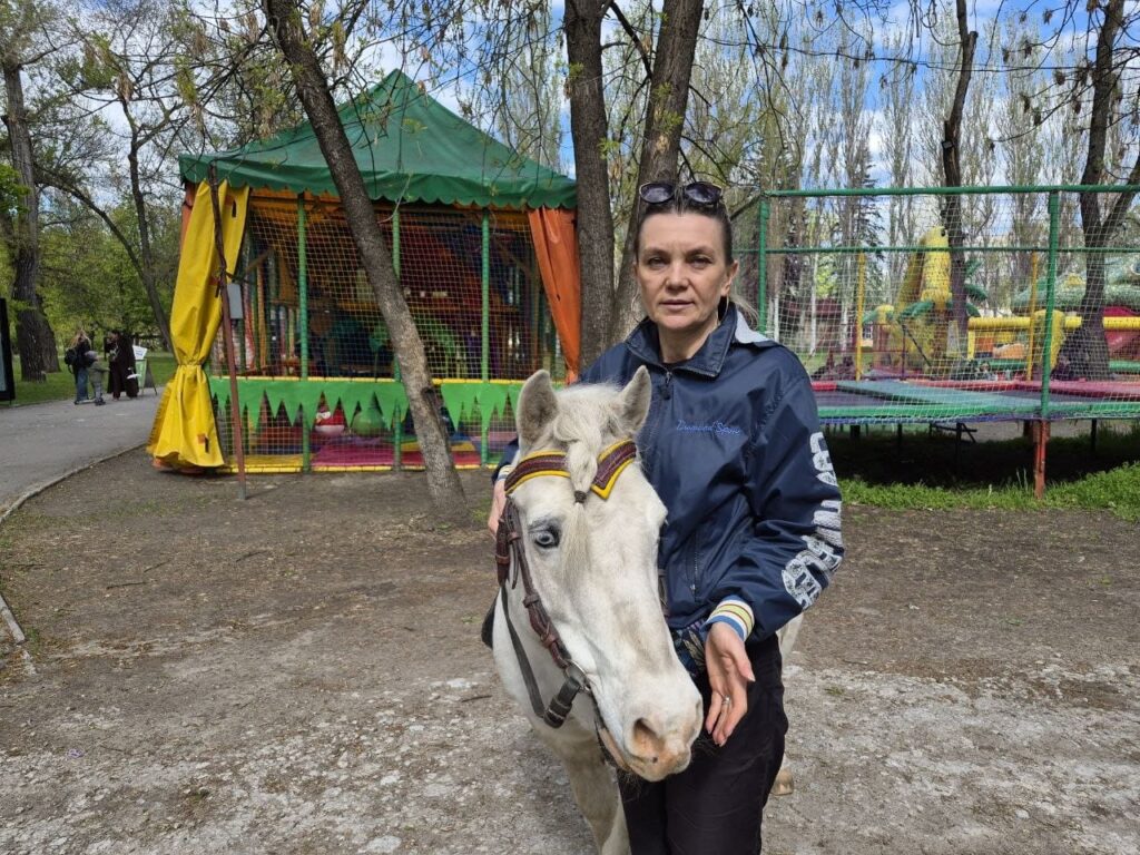 Інеса Юркевич верхова їзда та іпотерапія в Запоріжжі