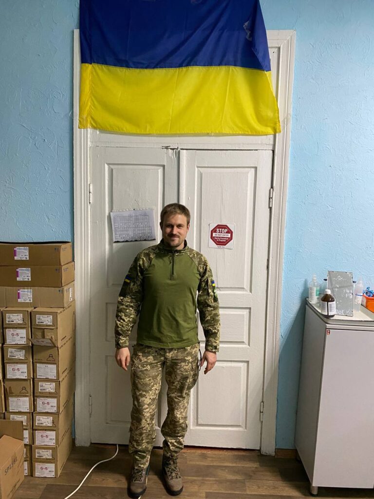 Хірург, капітан медичної служби та начальник операційного відділення Запорізького військового госпіталю Ігор Бєлкін