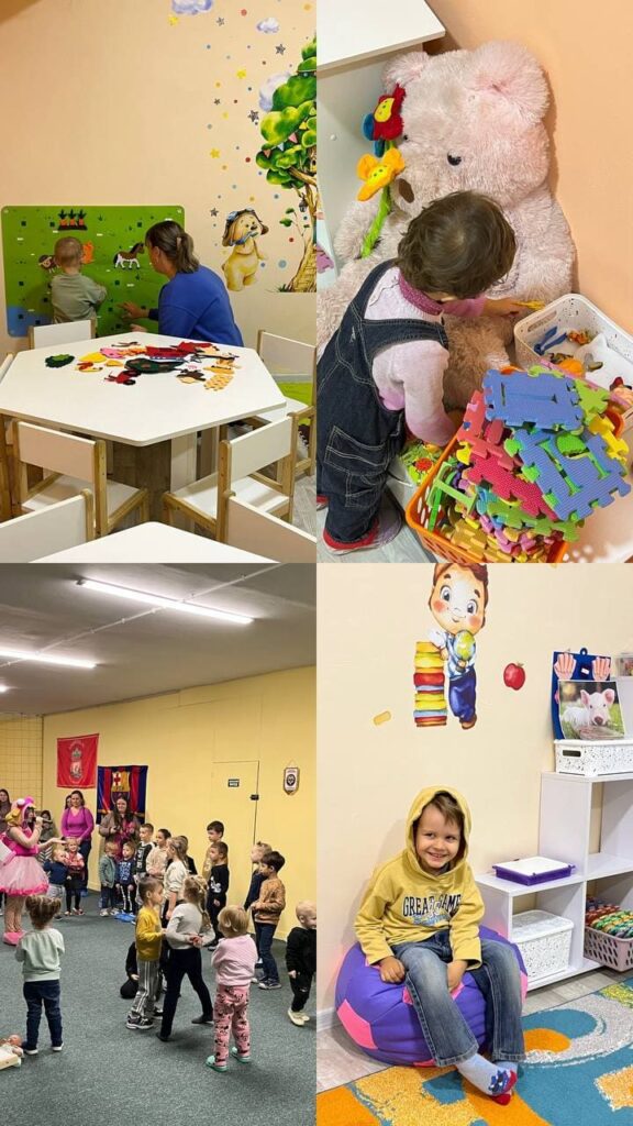 У «ТікТак» облаштували навчальні кімнати, спортивну залу та ігрові куточки для дітей різного віку.