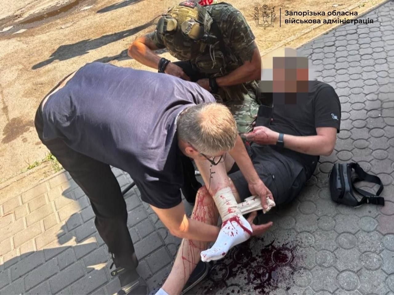 Росіяни вдарили дроном по Запоріжжю: поранено двоє людей