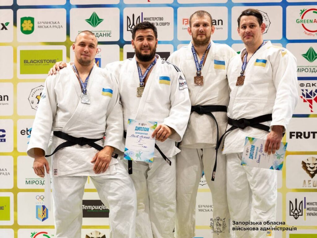 Запорізькі дзюдоїсти вибороли три нагороди на чемпіонаті України та увійшли до п’ятірки найкращих (ФОТО)
