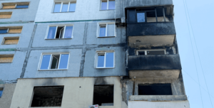 Виконали 39% робіт: у Запоріжжі продовжують відновлення будинку на вулиці Дмитра Вишневецького, який постраждав через удар РФ, — ФОТО, ВІДЕО
