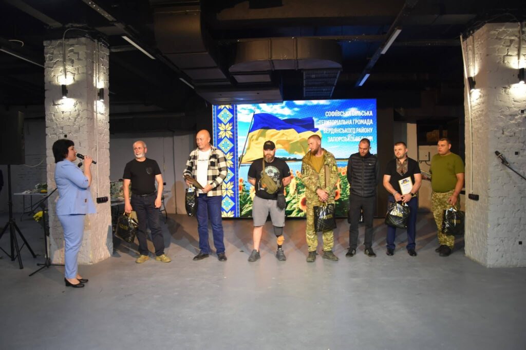 Ветерани та захисники із Софіївської громади Запорізької області