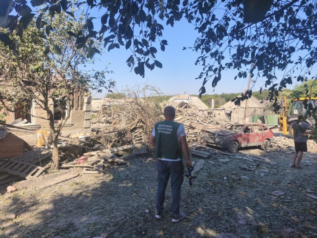 В екоінспекції озвучили наслідки ворожих ударів по Запоріжжю 2 серпня