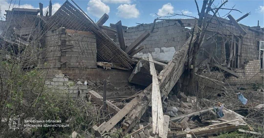 Двое погибших и четверо раненых: враг нанес по Запорожской области 1158 ударов