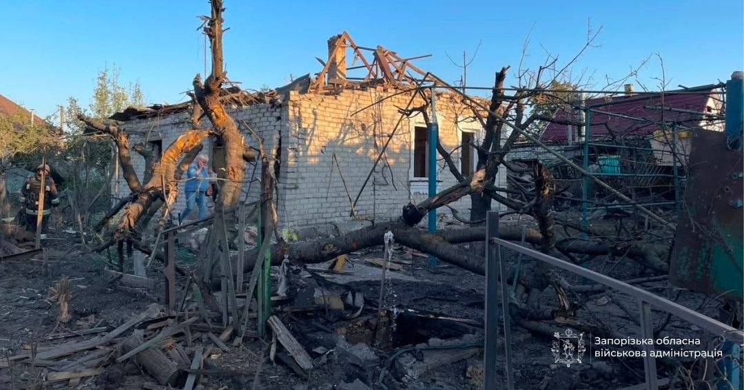 Шість людей поранено: ворог завдав по Запорізькій області 970 ударів