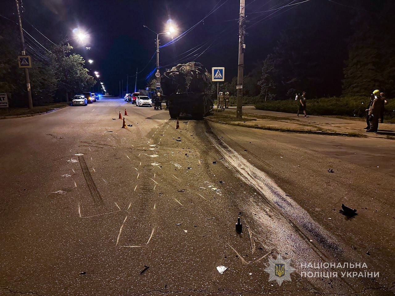 Машина виїхала на зустрічку: у Заводському районі Запоріжжя сталася смертельна аварія