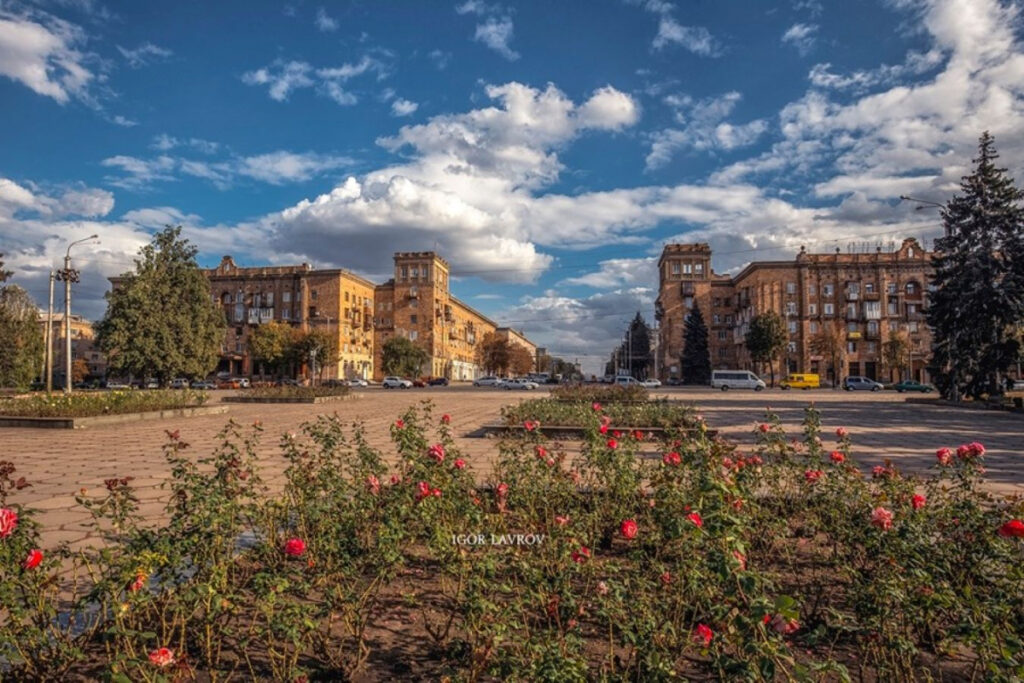 Ворота города Запорожья