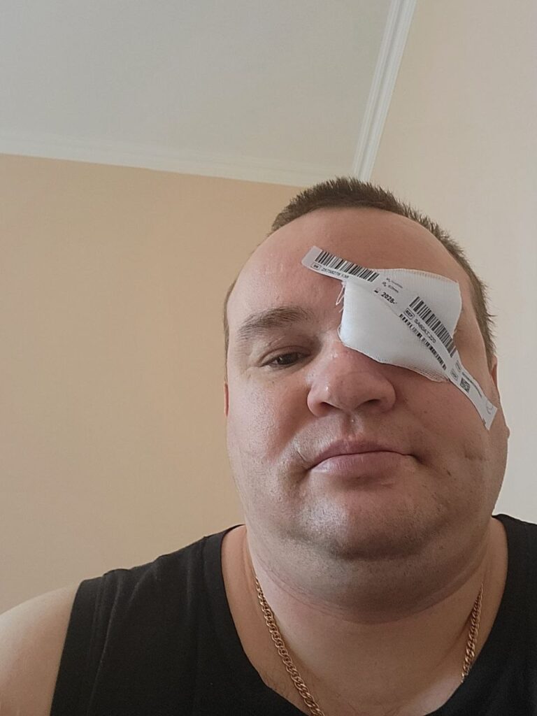 Поліцейський-ветеран із Запоріжжя Олег Булгаков після важкого поранення проходив лікування та реабілітацію.