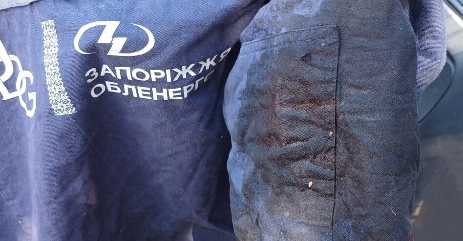 Россияне атаковали бригаду «Запорожьеоблэнерго» в Кушугуме: ранен 36-летний электромонтер