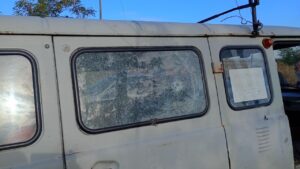 Повреждена машина: россияне снова атаковали бригаду облэнерго в Запорожском районе