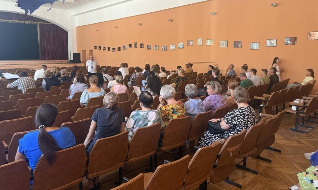 Лекції про російські «вибори» на окупованій частині Запорізької області
