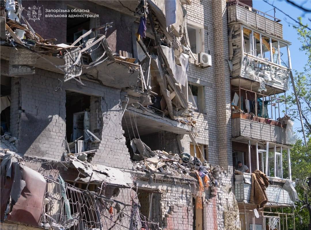 Під ударами були 53 населених пункти Запорізької області: поранено троє людей