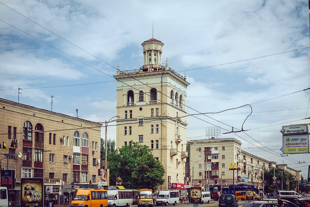 Башня Козлинера Запорожья