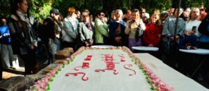 40-кілограмовий торт та мініскульптури козаків: як запоріжці відсвяткували День міста, — ФОТО