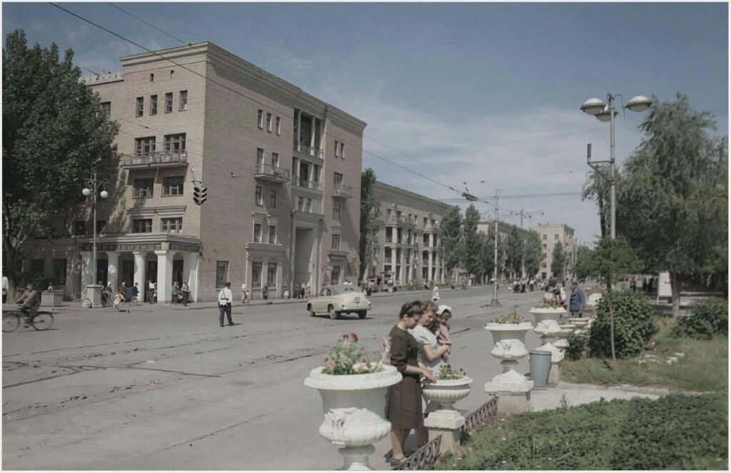 Соцмісто Запоріжжя, історія архітектури