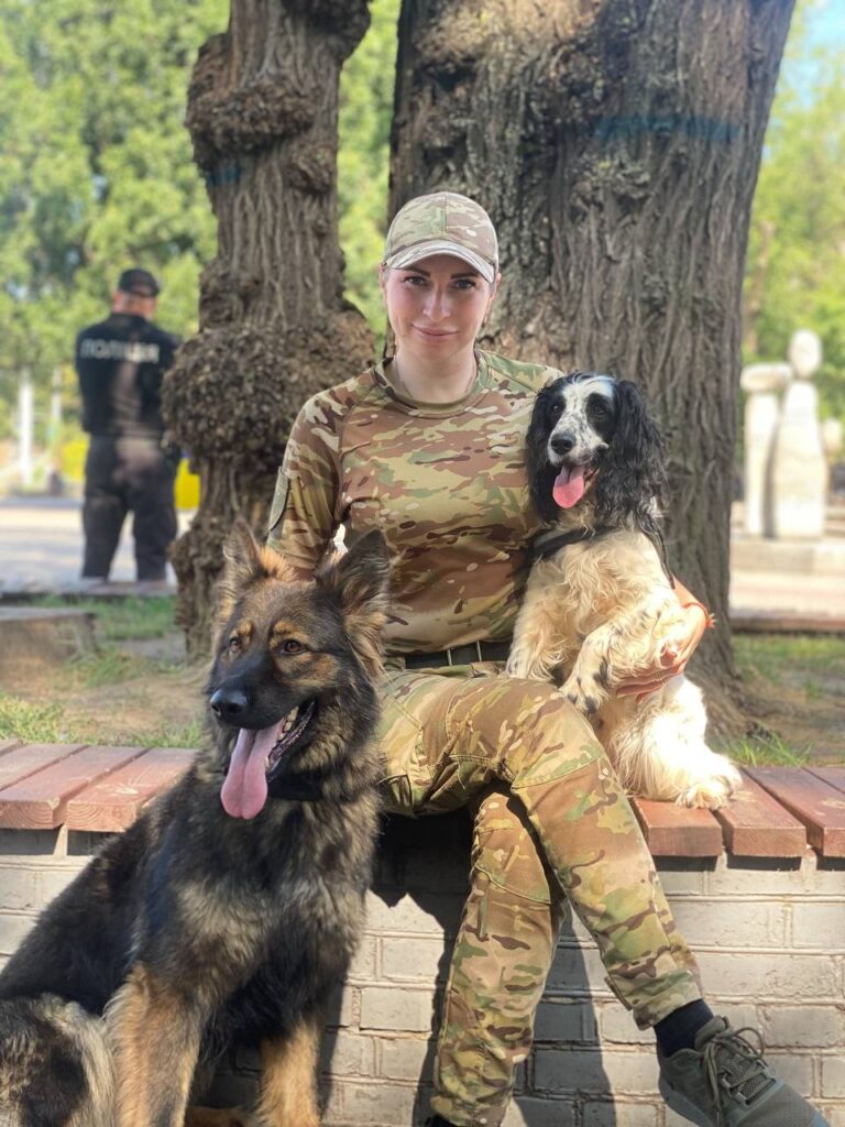 Запорізька кінологиня Ксенія Бодня, Кінологічний центр поліції в Запорізькій області 