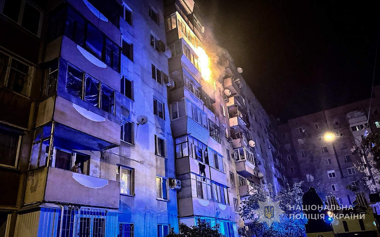 В Запорожье из-за российских ударов поврежден каждый третий многоквартирный дом